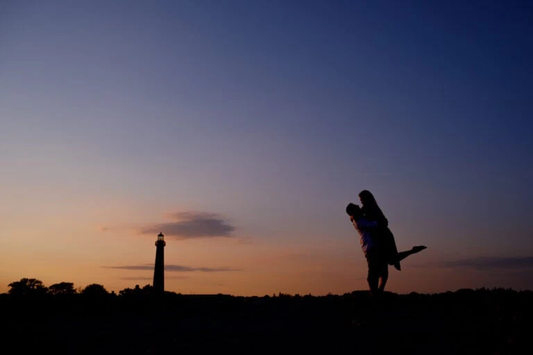 Cape May Lighthouse Engagement